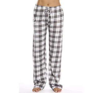 Ensemble de pyjama d'hiver personnalisé pour filles, 2 pièces, chemise et pantalon en flanelle, vente en gros - Product Image 6