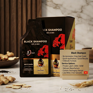 Shampoo colorant capillaire personnalisé à faible MOQ, application rapide, usage domestique - Product Image 1