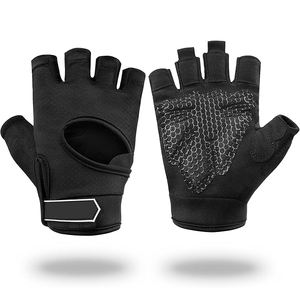 Workout Gloves Women Men <b>Half</b> Finger Anti <b>Slip</b> Padded Palm Breathable Gym Fitness Weightlifting Training Sports - Product Image 1