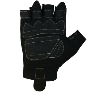 Guantes Deportivos Transpirables de Medio Dedo con Soporte para Muñeca, de Poliéster, para Mujeres y Hombres, para Entrenamiento y Levantamiento de Pesas - Product Image 2
