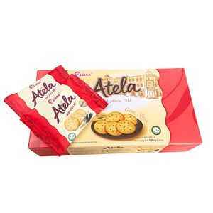 ATELA 150g Sesame <b>Biscuits</b> Crunchy Round Crackers Sweet Taste OEM Vietnam Supply - Product Image 1