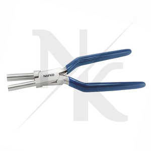 Herramienta de Joyería de Alto Rendimiento, Alicates para Hacer Bails de la Mejor Calidad, 160 mm, Acero Inoxidable, para Joyería, NK-8106, Nafko Jewelry - Product Image 4