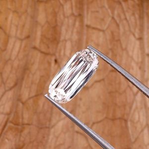 เพชรทรงคริสคัทสี E/F ขนาด 1.00-5.00 กะรัต เพชรเพาะเลี้ยงในห้องปฏิบัติการ รับรองโดย IGI เพชรทรงยาวแบบสเต็ปคัท สำหรับแหวน เพชร CVD - Product Image 3