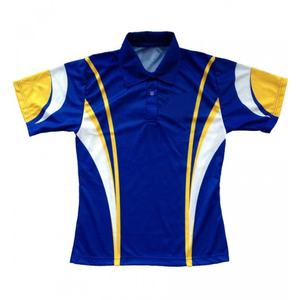 เสื้อโปโลพิมพ์ลายซับลิเมชันสำหรับผู้ชายเสื้อยูนิฟอร์มกอล์ฟเสื้อโพลีเอสเตอร์สำหรับทีมกีฬา - Product Image 2