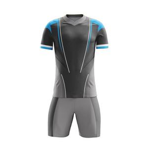 Uniforme de fútbol profesional diseñado para brindar soporte en el juego intenso, con tela transpirable, comodidad elástica y costuras duraderas. - Product Image 5