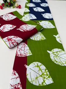 Tela de algodón de cera Africana Siyara Leone con diseños populares de dos colores, ideal para coser ropa, manualidades y proyectos de acolchado - Product Image 2