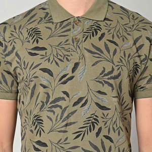 Chemises de golf pour hommes à manches courtes en polyester personnalisées OEM, séchage rapide, styles formels, vêtements de sport, entièrement imprimées par sublimation - Product Image 5