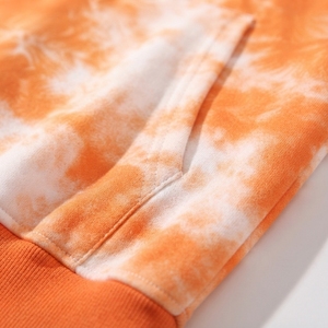 Sudadera con Capucha Tie Dye para Hombre y Mujer, Sudadera Gruesa con Capucha, Marca Privada - Product Image 5