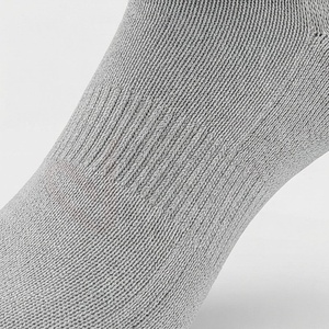 Men's Crew <b>Socks</b> Solid Color Knitted 5 <b>Toe</b> Breathable Cotton Daily Wear Spring Style - Product Image 5