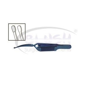 Salz Nucleus Splitter Forceps <b>Titanium</b> Ophthalmic Cataract Surgery Instrument Reusable CE ISO Certified By Blush Surgical - Product Image 3