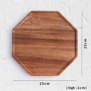 Polished Classic <b>Wooden</b> <b>Round</b> Solid Pattern Handmade Handcrafted Durable Wedding Serving Tray H a CRAFT - Product Image 4