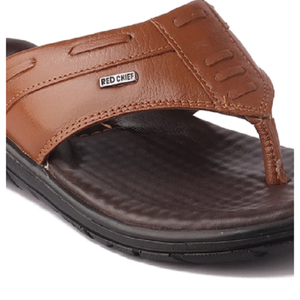 Leather <b>Slides</b> <b>for</b> Men Stylish Slip On Footwear Comfortable Open Back Sandals <b>for</b> Home Travel Leisure - Product Image 6