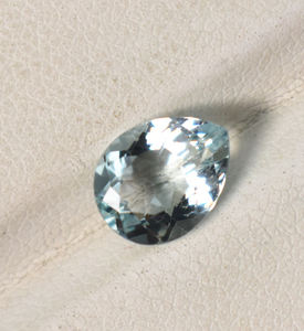 Laboratorio aguamarina pera facetada joyería fina gemas sueltas azul 5X3mm 6X4mm 8X5mm 9X6mm tamaños calibrados para el mejor ajuste - Product Image 2