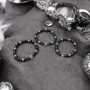 ล่าสุดพรีเมี่ยมคุณภาพอัญมณีธรรมชาติสร้อยข้อมือทัวร์มาลีนสีดําพร้อมเสน่ห์กษัตริย์สําหรับการรักษาจักระฮวงจุ้ยสําหรับผู้ชายและผู้หญิง - Product Image 6