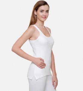 Camiseta térmica sin mangas para mujer, top ajustado, chaleco térmico premium sin mangas, ropa interior a bajo precio. - Product Image 2