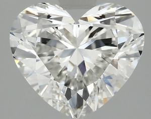 Corazón Brillante 2,00 CT. CVD Lab Grown Diamond Heart Cut 7,85 MM E Color VS1 Claridad IGI Certificado para Infinity Love Locket - Product Image 1