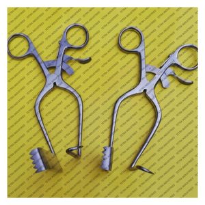 Ensemble de rétracteurs de discectomie Williams Premium, 2 pièces, 7,75 pouces, lame solide gauche 10mmx70mm, pour chirurgie orthopédique de la colonne vertébrale - Product Image 1