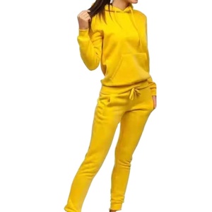 Ensemble survêtement femme brodé sur mesure de qualité supérieure, 2 pièces, survêtement à prix avantageux, vêtements d'hiver pour femme - Product Image 1