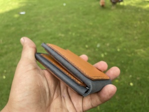 Vintage Handmade Genuine Leather Compact <b>Wallet</b> <b>RFID</b> Blocking Fold Card Holder for Daily Carry Unisex Anwar Enterprises - Product Image 2