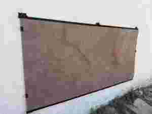 Lámina de Revestimiento de Pared de Piedra de Pizarra Flexible Terra Red, Tono Arcilla Natural, para Decoración de Fachadas Interiores y Exteriores - Product Image 4