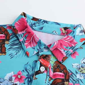 Polos en coton 100% pour hommes, taille plus, manches courtes, polos de golf personnalisés avec logo brodé - Product Image 3