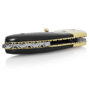 Couteau pliant artisanal en acier Damas DD-FK-625 – Meilleure vente – Survie en extérieur, chasse, camping, multi-outils de poche, bushcraft, ébène - Product Image 3