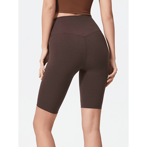 Pantaloncini lunghi a vita alta da donna - Product Image 2