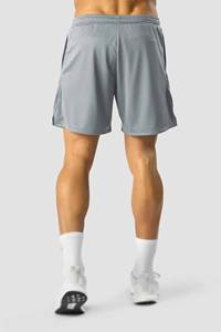 Shorts de sport en mesh à séchage rapide pour hommes, respirants, avec cordon élastique, vêtements de sport, logo personnalisé, fabrication en gros - Product Image 2