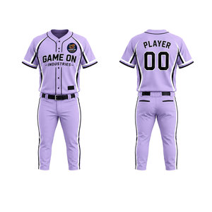 New Sports Wear Custom Baseball Uniform Made in Good Material OEM Service Latest <b>Model</b> Comfortable Baseball Uniforms - Product Image 5