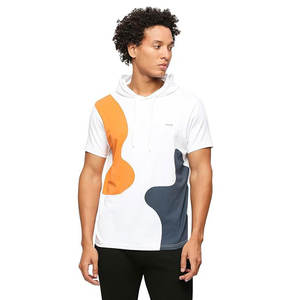 T-shirt unisexe personnalisé de haute qualité 100% t-shirt en coton de qualité supérieure personnaliser l'impression de logo t-shirt vierge à col rond pour hommes - Product Image 3