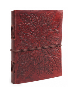 Qualité supérieure B5 taille Antique marron cuir Journal fait à la main en relief homme conception sangle fermeture pour journal écriture journalisation - Product Image 2