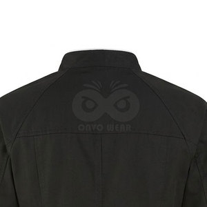 Veste de chef moderne ajustée unisexe avec fermeture boutonnée pour les professionnels de la restauration - Product Image 3