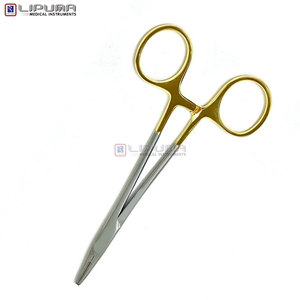 HEAGAR VASCULAR Premium German Mayo Hegar Needle Holder Driver <b>Tungsten</b> Carbide Tip Medical Dental Medic Instruments - Product Image 5