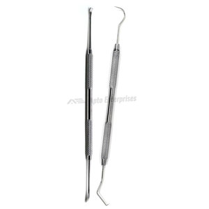 Mouth Mirror Probe Picks <b>Scraper</b> Teeth Cleaning <b>Plaque</b> Tartar Stainless Steel 6.5" Dental Inspection Set Surgical Instruments - Product Image 5