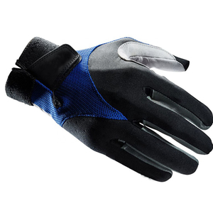Gants de racquetball noirs classiques avec sangle de poignet réglable et poignée rembourrée, confortables à porter pendant les séances d'entraînement intenses - Product Image 3