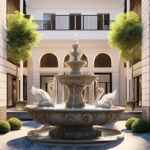 Bloque de Granito Gris Indio, Totalmente Natural, Cepillado, Ecológico, Moderno, con Garantía de por Vida, para Dormitorio, Comedor, Sala de Estar - Product Image 4