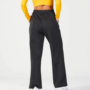 Export Quality Winter Women's Oversize <b>Trousers</b> Flat Front Waterproof Quick Dry Breathable Polyester/Cotton <b>Drawstring</b> Closure - Product Image 2