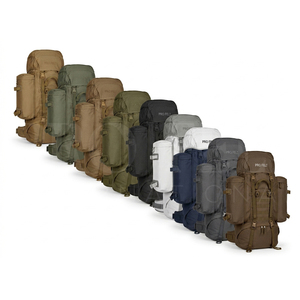 Ropa Deportiva OEM ODM, Mochila de Viaje de Gran Capacidad de 50L, Impermeable, Material Personalizado, Múltiples Bolsillos, Correas de Hombro Ajustables - Product Image 1