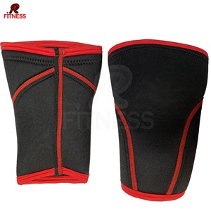 Genouillères de protection professionnelles réglables en Spandex et Nylon pour la musculation RC Fitness Wear - Product Image 2