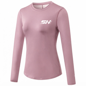 T-shirt de compression pour femme à prix réduit – Coupe ajustée athlétique pour le sport, l'entraînement, la gym, la course et les activités sportives - Product Image 1