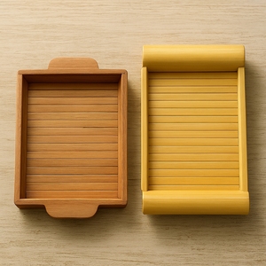 Bandeja de Bambú Ecológica para Cocina y Sala de Estar Estilo Bohemio |   Jabonera Multifuncional Biodegradable Natural |   Hecho a Mano - Product Image 2