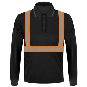 Camiseta Reflectante de Seguridad de Bambú/Algodón de Secado Rápido, Ecológica, para Ropa de Calle y Trabajo, de Alta Visibilidad para Hombres y Niños - Product Image 1
