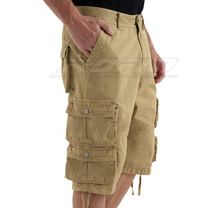 Pantalones Cortos Cargo Elegantes para Hombre, Diseño Duradero con Múltiples Bolsillos, Ajuste Cómodo y Relajado para Viajes al Aire Libre, Senderismo y Uso Diario Informal - Product Image 3