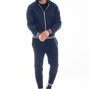 Trajes Deportivos Personalizados para Hombre con Cierre, 100% Algodón, Ligeros, para Invierno, Transpirables, con Estampado, OEM ODM - Product Image 4