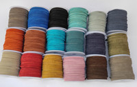 Cordons en cuir suédé velours de 6 mm, couleur personnalisée, forme plate, taille sur mesure, pour la fabrication de bijoux DIY – Les plus vendus de Reliance Leather