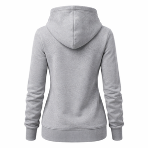 Sudadera con capucha gris personalizada al por mayor para hombre - Sudadera con capucha de invierno 100% algodón para hombre, diseño personalizado al por mayor, directo de fábrica - Product Image 2