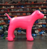 Modèle de chien tacheté Dalmatien géant gonflable en tissu Oxford, couleur personnalisée, logo sur mesure, taille 3m, pour publicité/animaux de compagnie