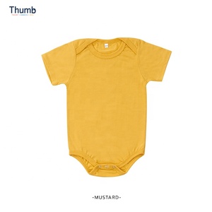 Áo Liền Quần Onesie Cho Bé Sơ Sinh Mùa Thu Màu Nóng 100% Polyester Để In Thăng Hoa Từ Thái Lan - Product Image 5