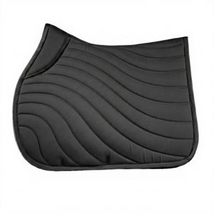 Almohadilla de Silla de Montar para Caballo Multiusos de Algodón Premium Personalizada OEM |   Almohadilla de Silla de Montar Acolchada Ondulada con Relleno de Poliéster y Correa de Sujeción - Product Image 4