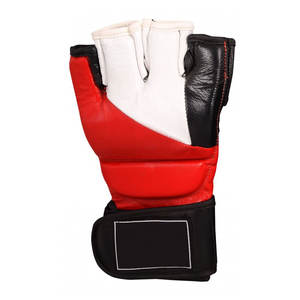 Gants d'entraînement de boxe et de MMA en cuir PU imperméable, vente en gros d'usine, logo personnalisé professionnel avec couleur personnalisée - Product Image 4